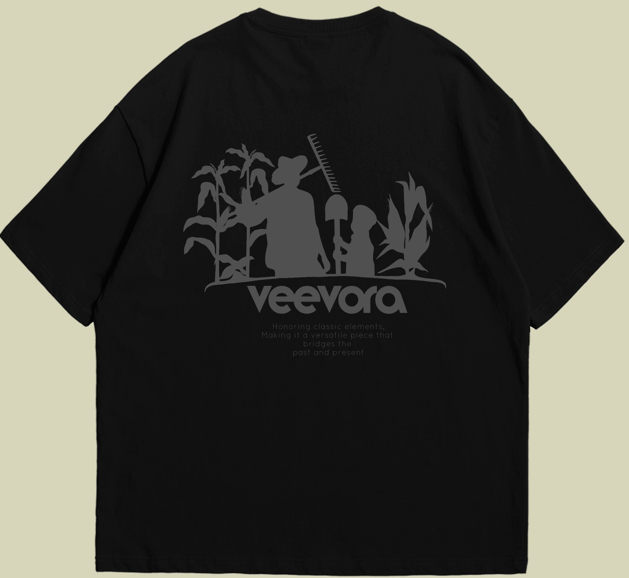 Progress with Tradition Tee Black